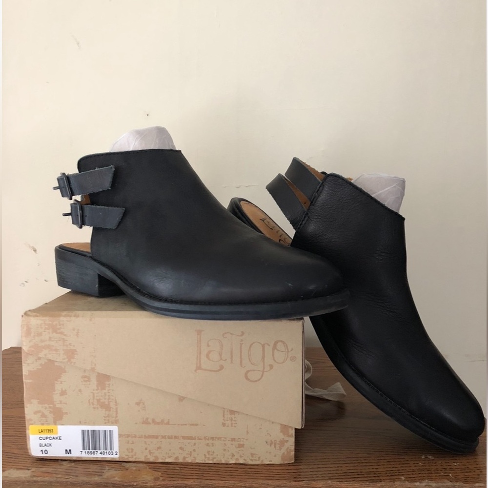 Latigo Cupcake Leather Bootie